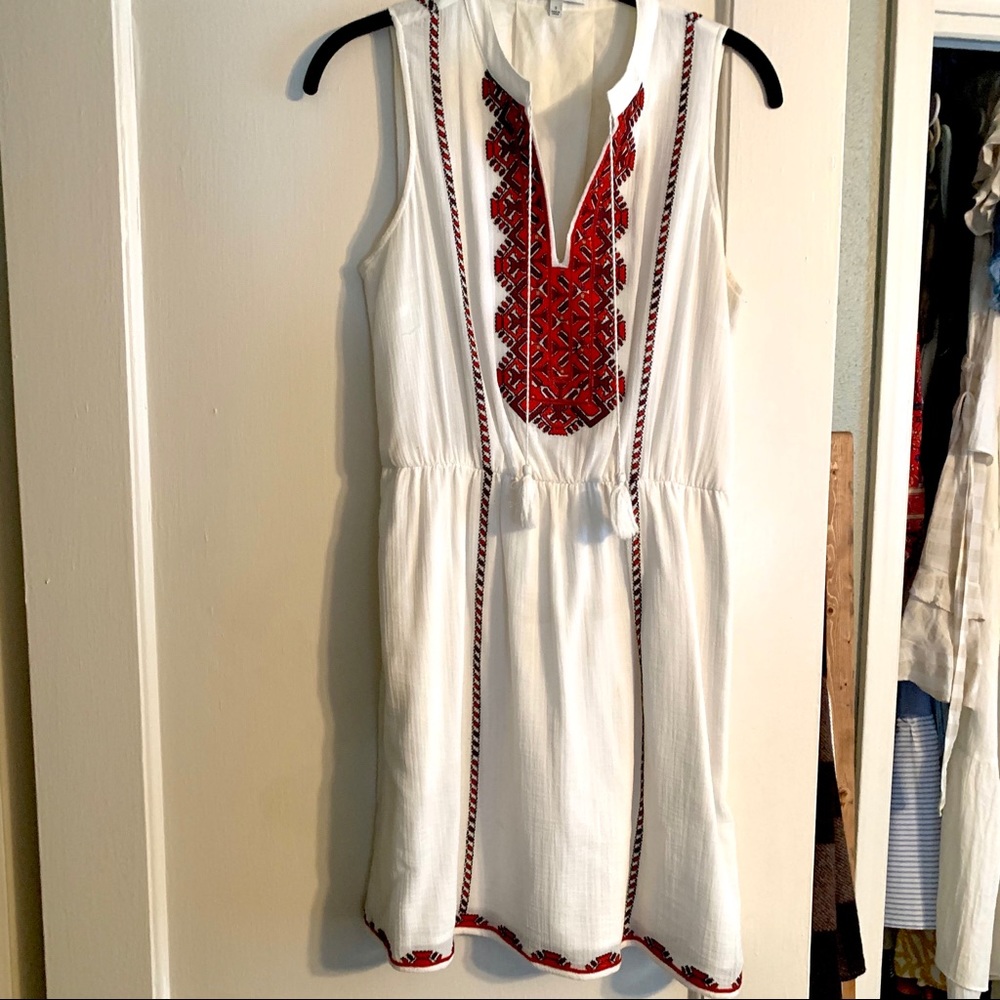 Madewell Embroidered Dress